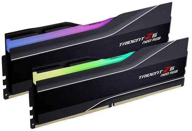 G.Skill Kit 64GB (2 x 32GB) DDR5 6000MHz Trident Z5 Neo EXPO CL30 Black RGB - F5-6000J3040G32GX2-TZ5NR