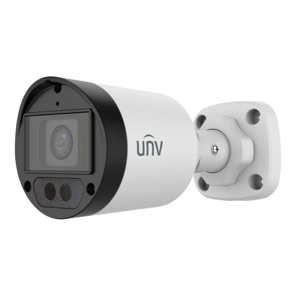 Câmara de Segurança Uniview Whale Bullet 2MP 2.8mm IP67 LightHunter Branca - UAC-B122-AF28LM