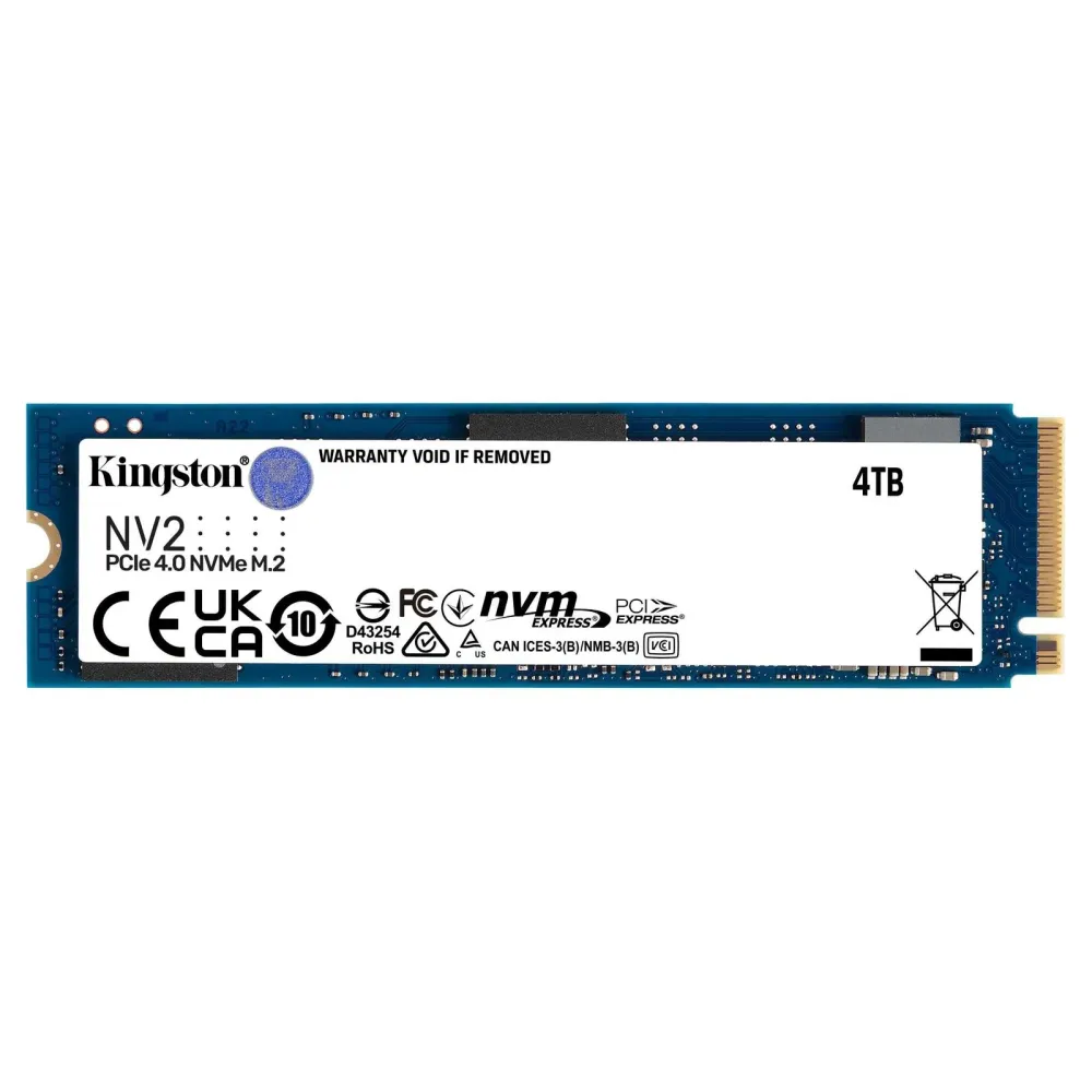 Disco SSD M.2 2280 Kingston NV2 4TB 3D QLC NVMe