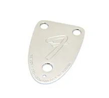 Guitar Neck Plate Fender 70s Vintage-Style 3-Bolt "F"Stamped