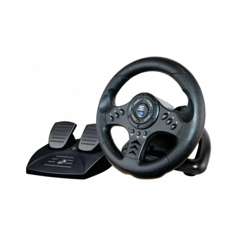 Volante Subsonic SA5426-NG Multiplataforma 180° Pedais Force Feedback USB