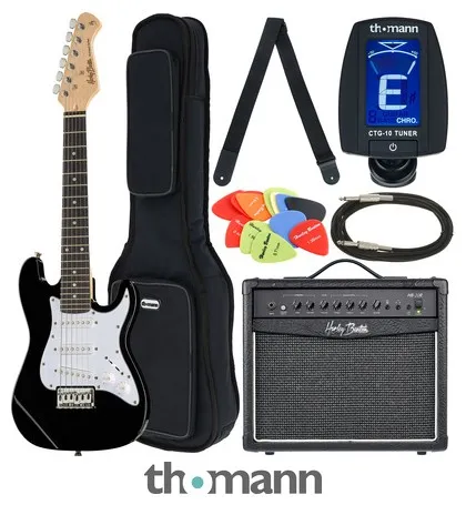 Harley Benton ST-Junior BK Standard Bundle 1