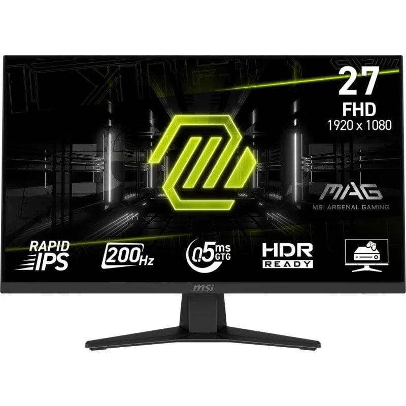 Monitor MSI MAG 274F 27" FullHD 200Hz Fast IPS 0.5ms Adaptive Sync HDR