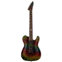 ESP LTD ECLIPSE NT 87 Rainbow Crackle