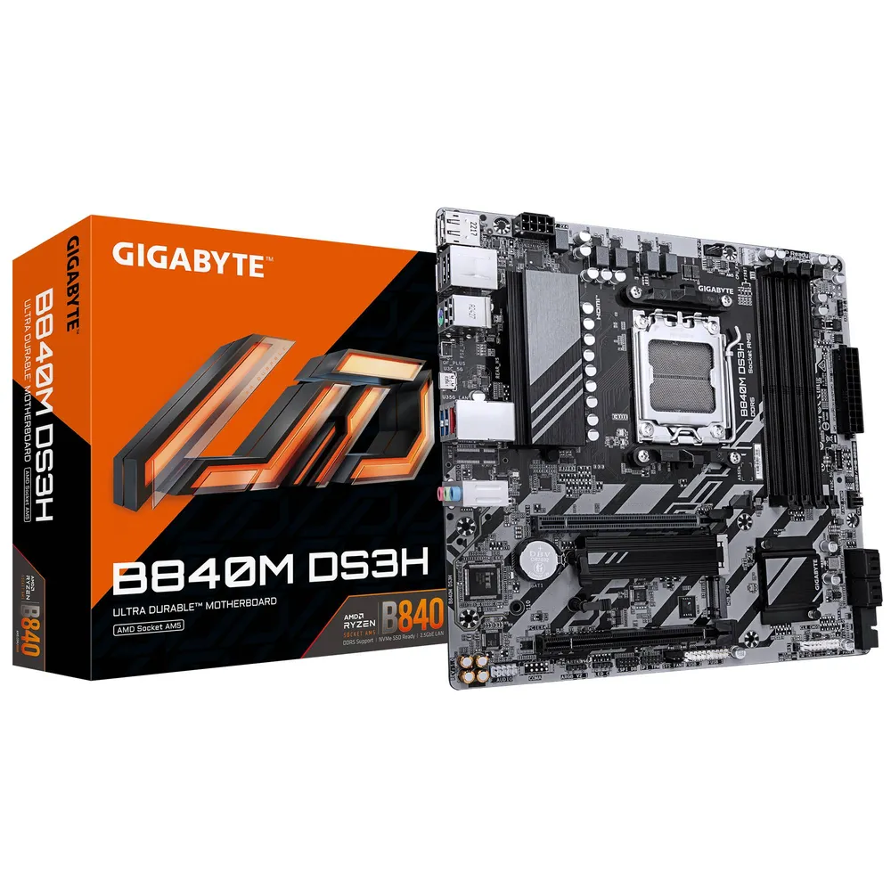 Motherboard Micro-ATX Gigabyte B840M DS3H SktAM5