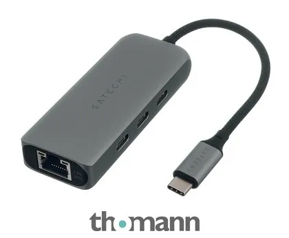 Satechi 4-In-1 USB-C Hub 2.5 GBit LAN