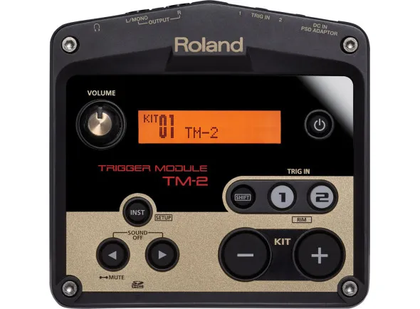 Roland TM-2 TRIGGER MODULE 100 Sons internos + 2 Entradas Trigger