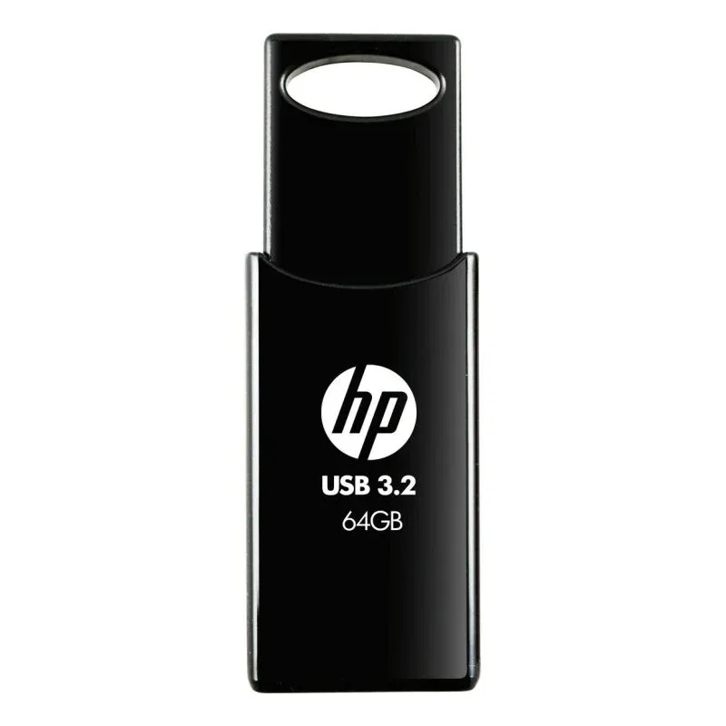 Pen Drive USB 3.2 HP 64GB 712W Preta