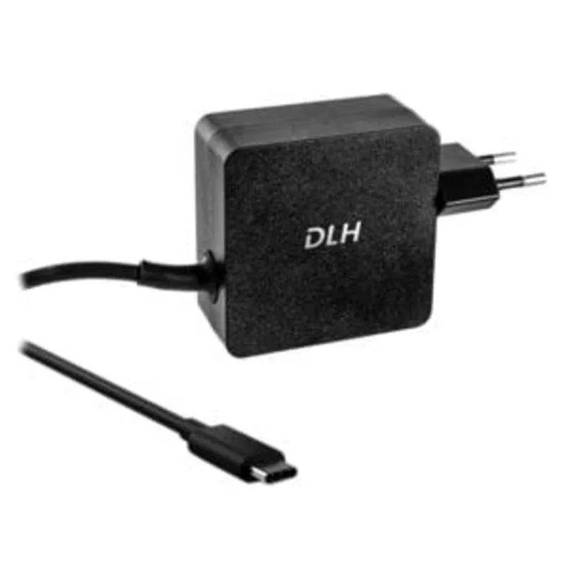 Fonte Alimentação Fonte de Alimentação DLH USB-C 65W Power Delivery cabo 1,8m