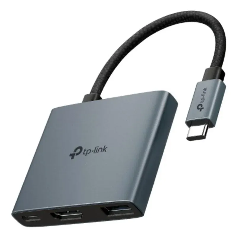 Hub TP-Link 3 portas 5 Gbps modelo UH3020C USB-C HDMI Power Delivery 100W