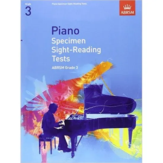 ABRSM LIVRO Piano Specimen Sight Reading Tests Grade 3