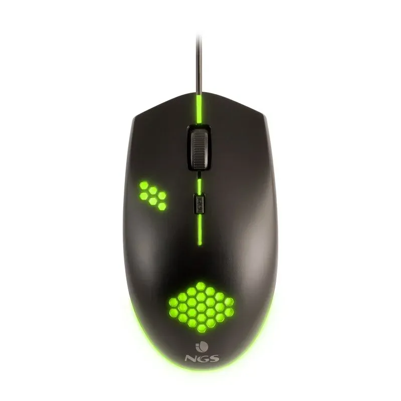NGS GMX-120 Rato Gaming 1200DPI Preto