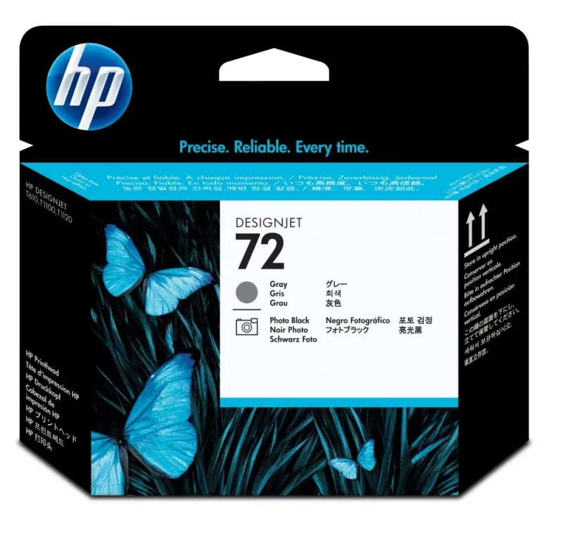 Cabeça de Impressão - HP 72 Grey and Photo Black