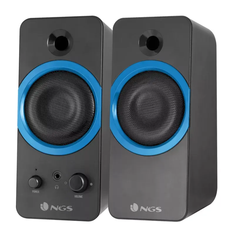 NGS COLUNAS GAMING SUPERBASS 20W USB BLACK