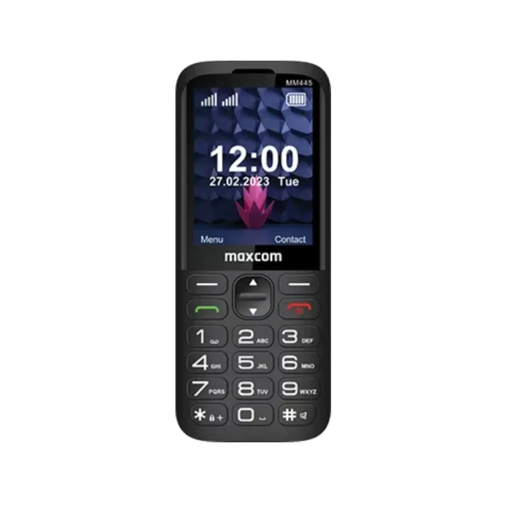 Telemóvel Maxcom MM445L 4G Dual SIM Preto