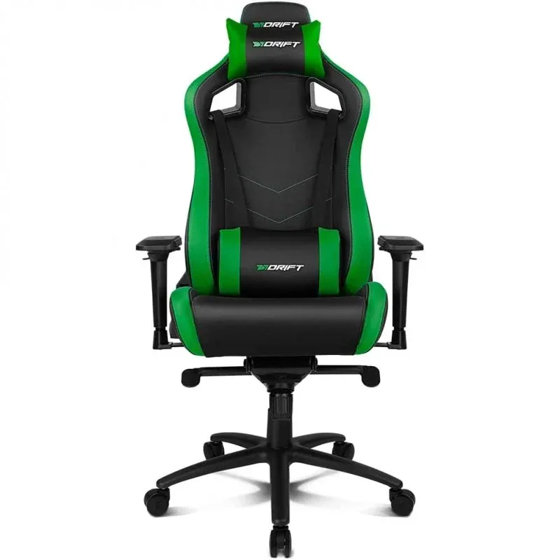 Drift DR500 Cadeira Gaming Preta/Verde