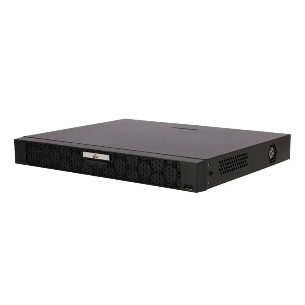 Gravador NVR Uniview Prime 16 Canais 4K SIP Preto - NVR502-16B-IQ