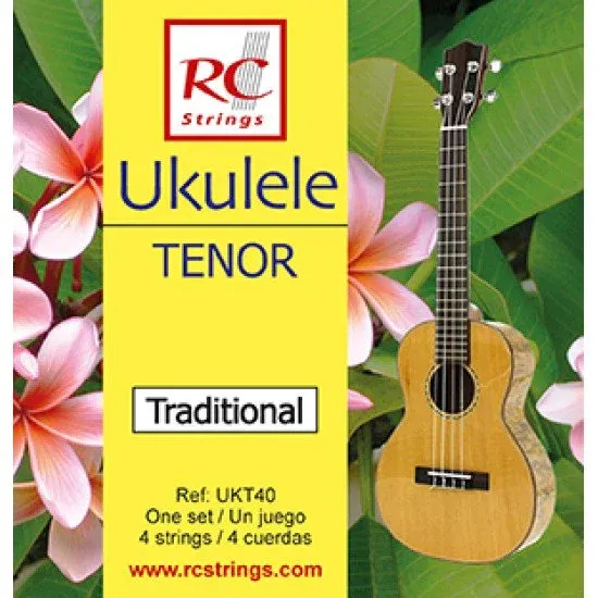RC Strings SET CORDAS Ukulele UKT40 Tenor