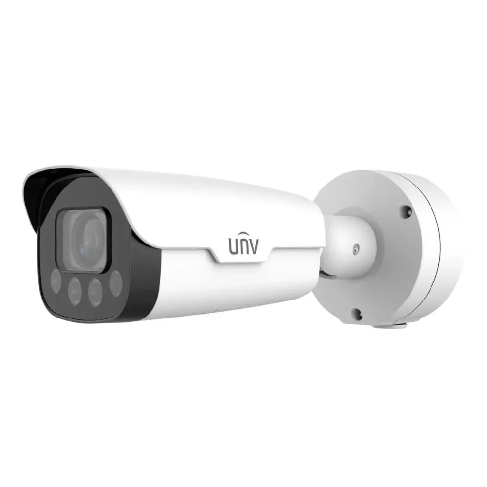 Câmara de Segurança IP Uniview Pro Bullet PoE 5MP 5-60mm IP67 LightHunter Branca - IPC265EB-DX12K-I0