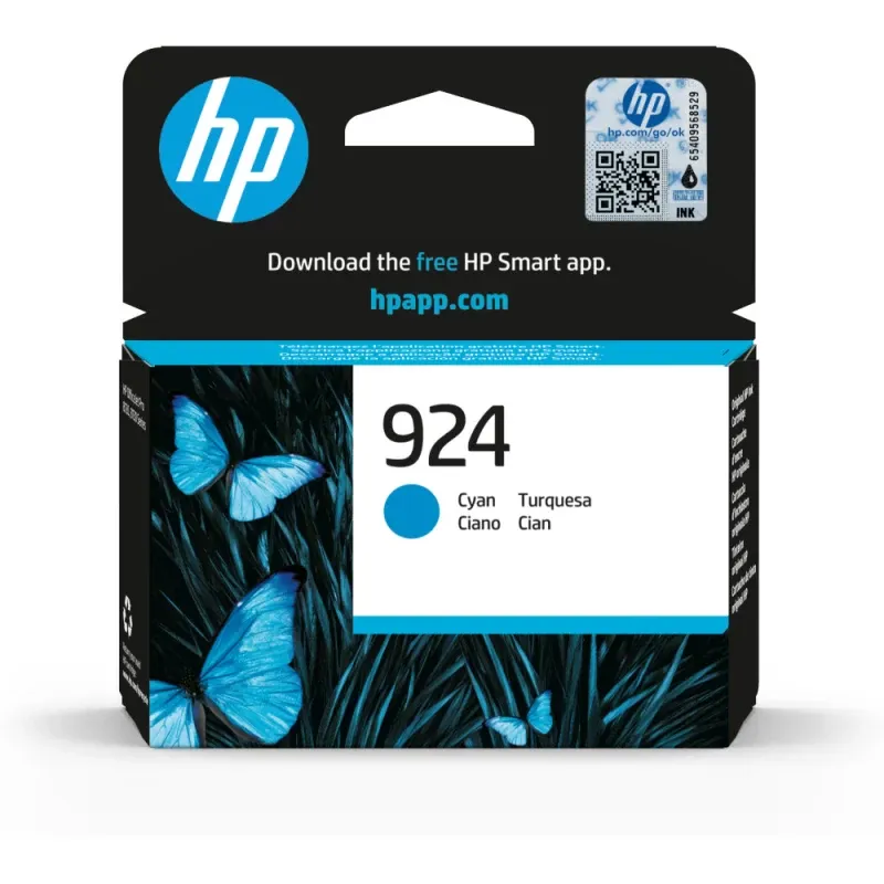 Tinteiro HP 924 Ciano Original