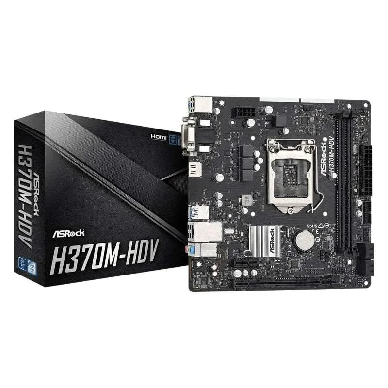 Motherboard Asrock H370M-HDV Intel H370 LGA 1151 ATX