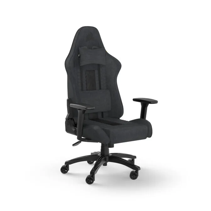 Cadeira Gaming Corsair TC100 RELAXED - Tecido Preto/Cinza