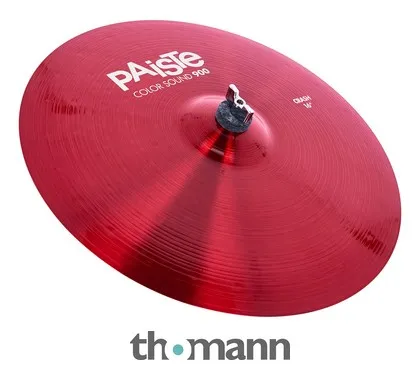 Paiste 16" 900 Color Sound Crash RED