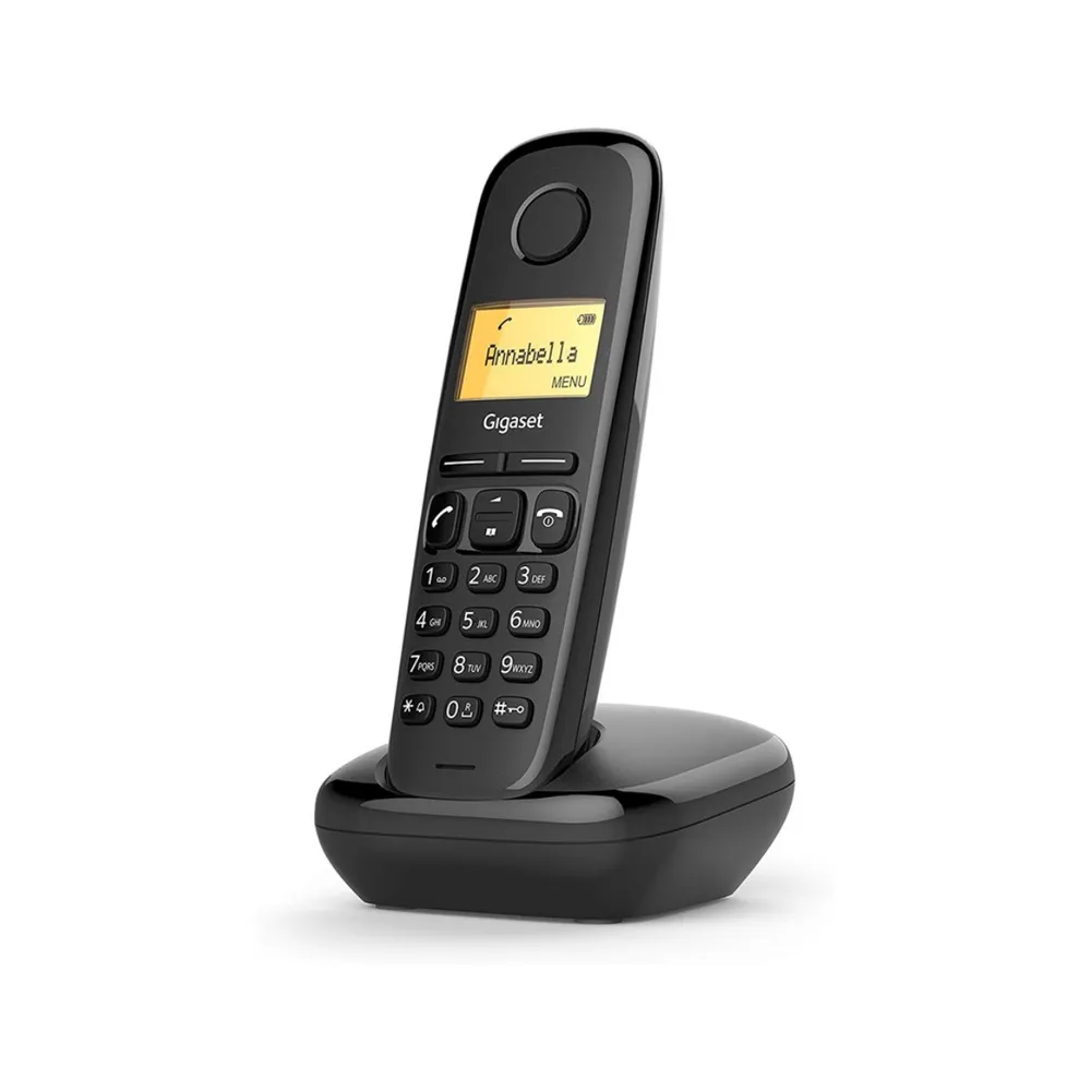 Telefone Fixo Sem Fios Gigaset A170 Preto