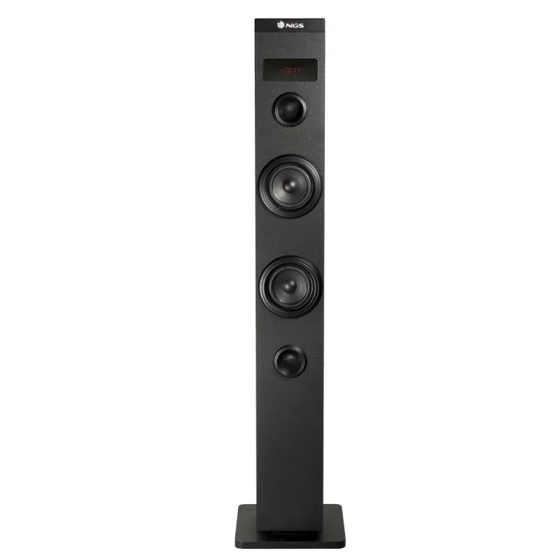 NGS Sky Charm Torre de Som Bluetooth 50W Preta