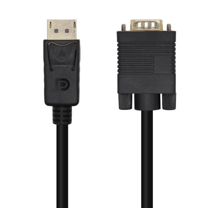 Cabo Conversor DISPLAYPORT para VGA, DP/M-VGA/M, Preto, 2,0 Metros