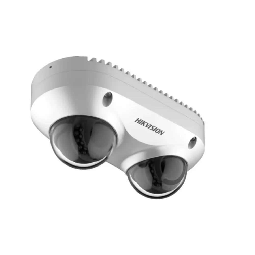Câmara de Segurança IP Hikvision Dual-Directonal Panoramic Dome Panovu PoE 5MP 2.8mm Exterior IP67 - DS-2CD6D52G0-IHS(2.8mm)