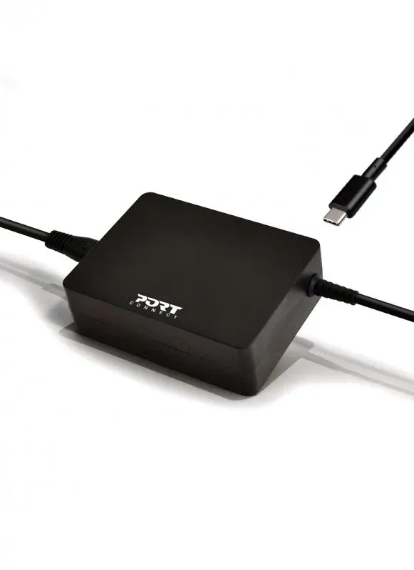 Carregador Notebook Port Designs Universal 90W Type-C