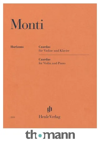 Henle Verlag Monti Czardas