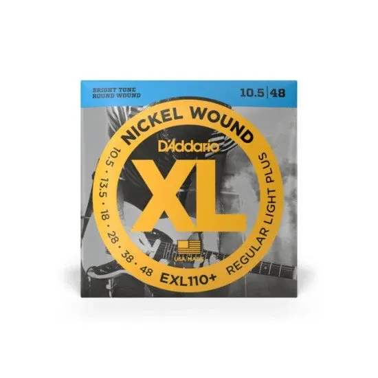 Daddario EXL110+ Nickel Wound Regular Light Plus 10.5 48