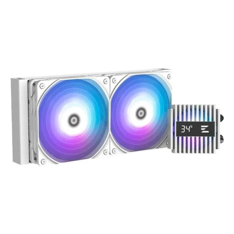Refrigeração Líquida Zalman Alpha2 A24 240mm 2 Ventoinhas ARGB Branco