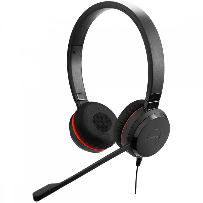 Jabra Evolve 20 SE UC Headset Preto