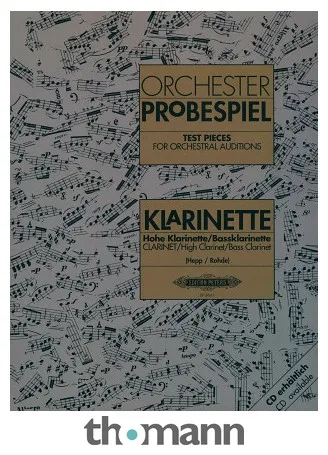 Edition Peters Orchester Probe Klarinette