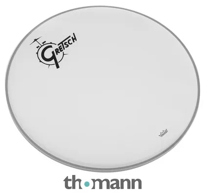 Gretsch Drums 22" Bass Drum Head WH w/Logo