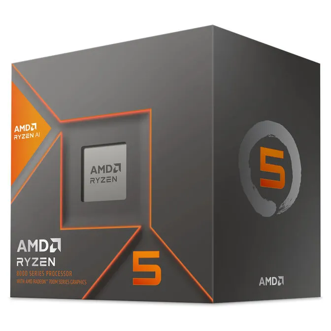 Processador APU AMD Ryzen 5 8600G 6-Core (4.3GHz-5GHz) 22MB AM5