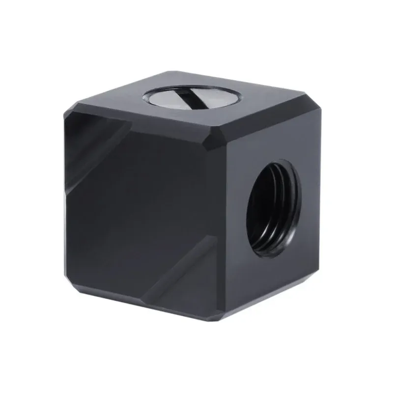 Alphacool Eiszapfen Terminal de Conexões 4 Vias G1/4" Acetal Preto