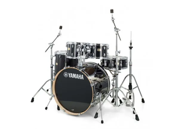 Yamaha Stage Custom Birch Raven Black com Hardware 20''