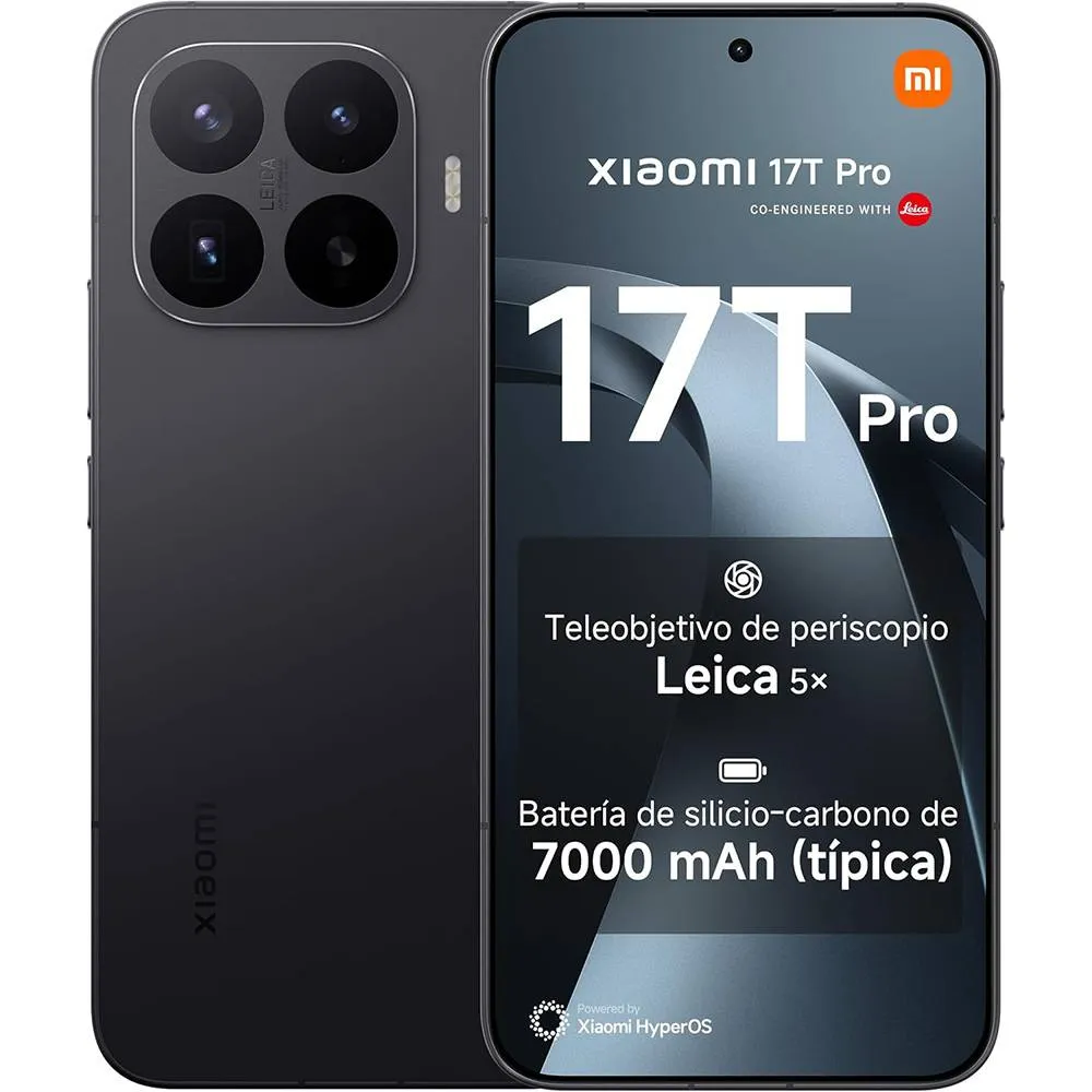 Smartphone Xiaomi 17T Pro 6.83 12GB/1TB Dual SIM Black