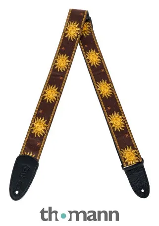 Levys Woven Jacquard Strap 2" BRN