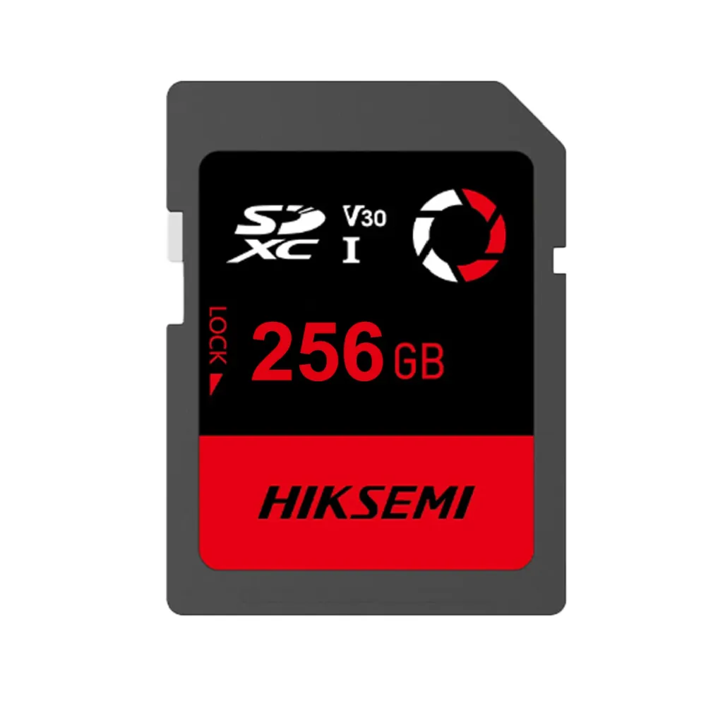 Cartão de Memória SD Hikvision Capture 256GB U3 V30