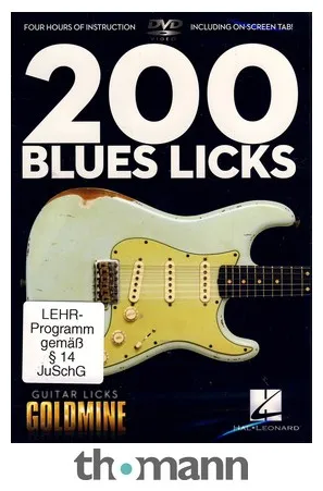 Hal Leonard 200 Blues Licks