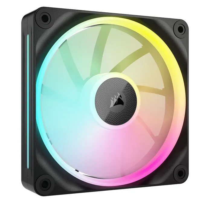 Ventoinha Corsair iCUE Link LX120 RGB PWM Preta 120mm