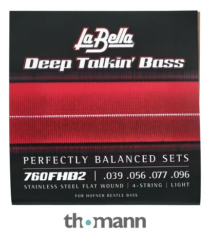 La Bella 760FHB2 Beatle Bass String Set