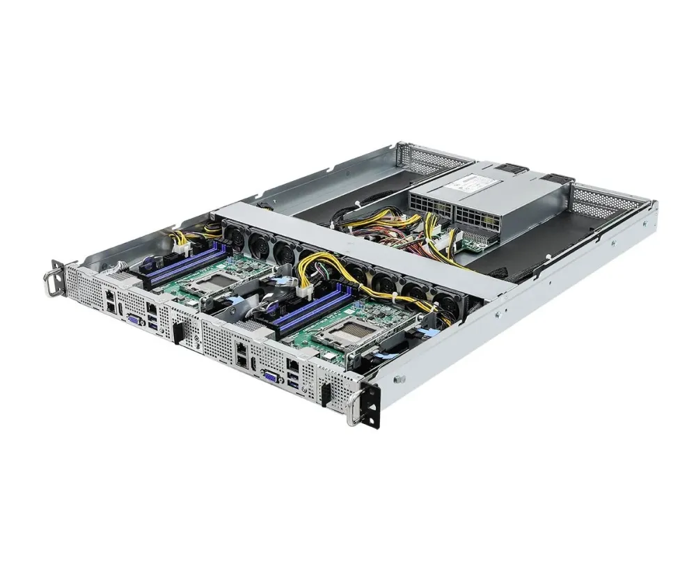 ASRock 1U2N2G-AM5/2T, Rack 1U, 2- node system, UP, AMD 1U2N2G-AM5/2T
