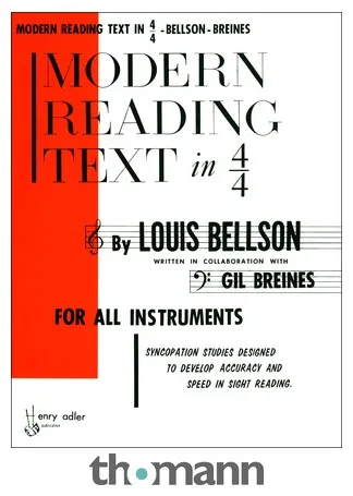 Alfred Music Publishing Modern Reading Text in 4/4