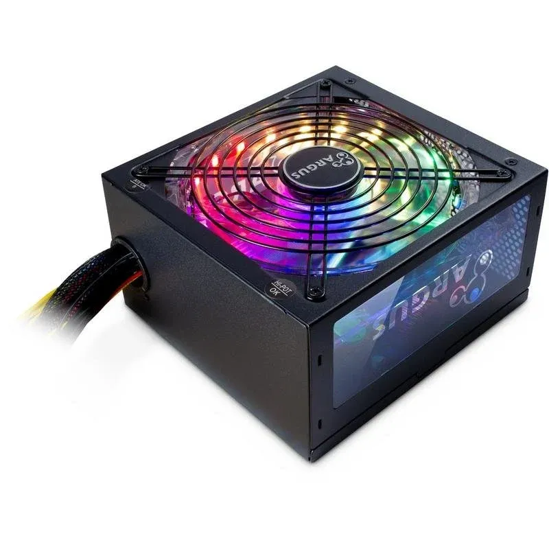 Fonte Alimentação Fonte de Alimentação Inter-Tech Argus RGB-500W II 500W 80 PLUS Bronze RGB